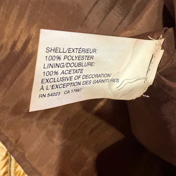 Gap Sequin Brown mini Skirt size 8 women’s NWT - Picture 8 of 12